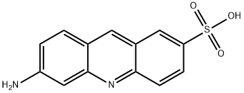 6-Amino-2-acridinesulfonic acid Struktur