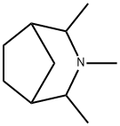 2,3,4-Trimethyl-3-azabicyclo[3.2.1]octane Structure