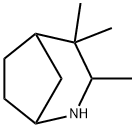3,4,4-Trimethyl-2-azabicyclo[3.2.1]octane 结构式