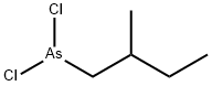 ジクロロ(2-メチルブチル)アルシン 化学構造式