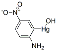 2-Amino-5-nitrophenyl(hydroxy)mercury(II) Structure
