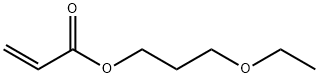 アクリル酸3-エトキシプロピル 化学構造式