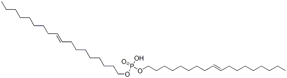 りん酸ビス(9-オクタデセニル) 化学構造式