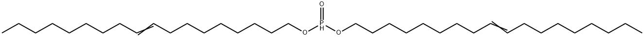 ホスホン酸ジ(9-オクタデセニル) 化学構造式
