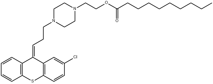 ZUCLOPENTHIXOL DECANOATE Structure