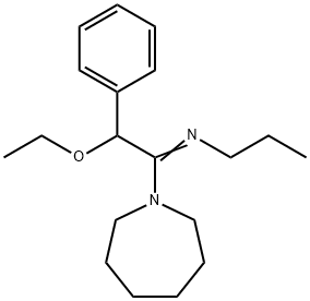 64058-22-6 Hexahydro-1-[2-ethoxy-2-phenyl-1-(propylimino)ethyl]-1H-azepine
