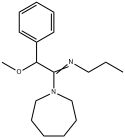 64058-23-7 Hexahydro-1-[2-methoxy-2-phenyl-1-(propylimino)ethyl]-1H-azepine