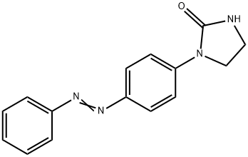 1-[4-(Phenylazo)phenyl]-2-imidazolidinone Structure