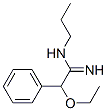 2-Ethoxy-2-phenyl-N1-propylacetamidine Struktur