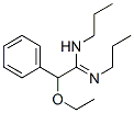 N1,N2-Dipropyl-2-ethoxy-2-phenylacetamidine Struktur