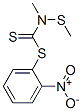 N-Methyl-N-(methylthio)dithiocarbamic acid 2-nitrophenyl ester|