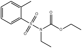 N-Ethyl-N-(o-tolylsulfonyl)carbamic acid ethyl ester 结构式