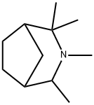 2,2,3,4-Tetramethyl-3-azabicyclo[3.2.1]octane Struktur