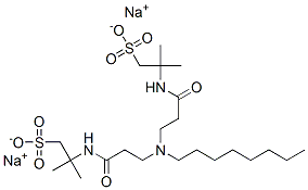 64062-76-6 disodium 2,2'-[(octylimino)bis[(1-oxopropane-3,1-diyl)imino]]bis[2-methylpropanesulphonate]
