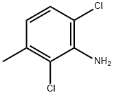2,6-ジクロロ-3-メチルベンゼンアミン 化学構造式