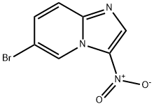 6-BROMO-3-NITROIMIDAZO[1,2-A]PYRIDINE Struktur