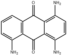 1,4,5-triaminoanthraquinone  Struktur