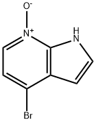 4-溴-1H-吡咯并[2,3-B]吡啶-7-氧化物, 640735-27-9, 结构式