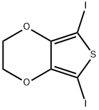 5,7-Diiodo-2,3-dihydrothieno[3,4-b][1,4]dioxine Structure