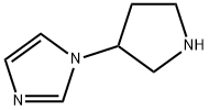 1-(Pyrrolidin-3-yl)-1H-imidazole Struktur