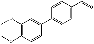 3,4-二甲氧基联苯-4-甲醛,640769-65-9,结构式