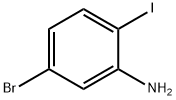 5-溴-2-碘苯胺 结构式