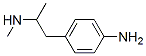 (+)-4-[2-(Methylamino)propyl]aniline Struktur