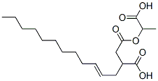 十二烯基丁二酸单(1-羧乙基)酯, 64090-83-1, 结构式