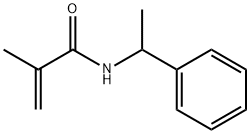 D,L-N-(ALPHA-PHENYLETHYL) METHACRYLAMIDE Structure