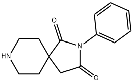 2,8-Diazaspiro[4.5]decane-1,3-dione,2-phenyl- Struktur