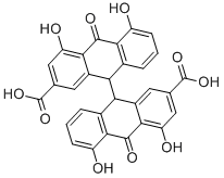 番泻甙元A,641-12-3,结构式