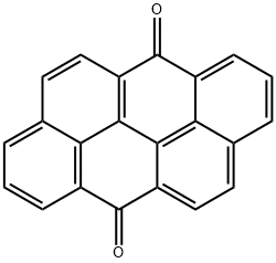 ジベンゾ[def,mno]クリセン-6,12-ジオン 化学構造式