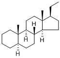 別孕烷, 641-85-0, 结构式