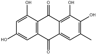 2-羟基大黄素 结构式