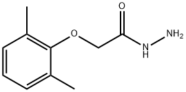 2-(2,6-二甲基苯氧基)乙酰肼, 64106-78-1, 结构式