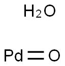 酸化パラジウム(II)水和物 化学構造式