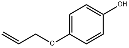 4-丙烯氧基苯酚, 6411-34-3, 结构式