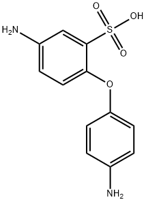 4,4'-diaminodiphenylether-2-sulfonic acid Struktur