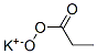 Peroxypropionic acid potassium salt Struktur