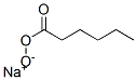 Hexaneperoxoic acid sodium salt Struktur