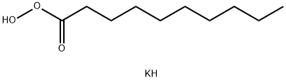 Decaneperoxoic acid potassium salt Struktur