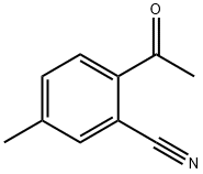 Benzonitrile, 2-acetyl-5-methyl- (9CI) Structure