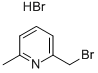 2-BROMOMETHYL-6-METHYL-PYRIDINE HYDROBROMIDE Structure