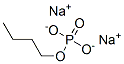 磷酸单丁酯二钠盐 结构式