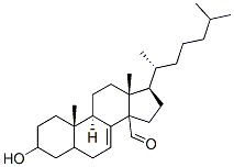 3-hydroxycholest-7-ene-14-carbaldehyde|