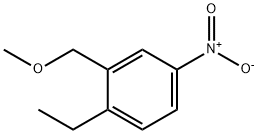 1-ethyl-2-(methoxymethyl)-4-nitrobenzene Structure