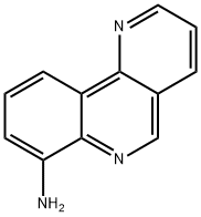 Benzo[h]-1,6-naphthyridin-7-amine (9CI) 结构式
