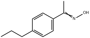 1-(4-PROPYLPHENYL)ETHAN-1-ONE OXIME Struktur