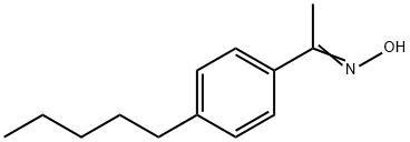 1-(4-PENTYLPHENYL)ETHAN-1-ONE OXIME Structure