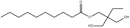 2,2-bis(hydroxymethyl)butyl decanoate Structure